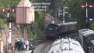 Steam train failure GWR 280 2857 unable to release the train brakes [upl. by Alvina]