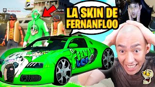 TR00LE0 CON LA SKIN DE FERNANFLOO Y SU COCHE A STREAMER R4T4 EN VIVO 🐀🔥 [upl. by Noeled882]