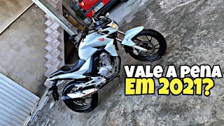 VALE A PENA COMPRAR UMA CB TWISTER 2016 EM 2021 [upl. by Akinajnat]