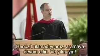 Steve Jobs  İbret Alınacak Bir Konuşma Türkçe Altyazı [upl. by Enilaf]