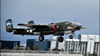 B25 Mitchell quotTondelayoquot Bomber The Collings Foundation N3476G [upl. by Drol219]