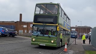 Buses at Aldridge Transport Museum amp Around Aldridge 2342023 [upl. by Tucker]