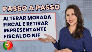 PASSO A PASSO DE COMO ALTERAR A MORADA FISCAL NO PORTAL DAS FINANÇAS 2023 [upl. by Ydneh607]