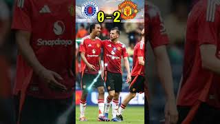 Manchester United vs Rangers 20 HighlightsDiallo Goal  Yoro Debut🔥🔴shorts manutd viral trend [upl. by Sirron]