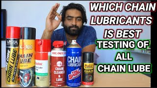 Which Chain LUBE Is Best Chain Lube Comparison  The Best Chain Lube For Motorcycle [upl. by Cheung]