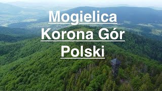 99 Mogielica 1170 m Korona Gór Polski 🇵🇱Dron 4K [upl. by Ahter]