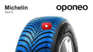 Pneu Michelin Alpin 5 ● Pneus Hiver ● Oponeo™ [upl. by Morganne]