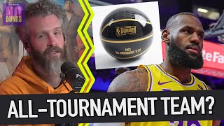 Whos on your NBA IST AllTournament Team [upl. by Sergu]