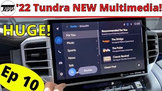 Episode 10  2022 Tundra New Multimedia System Demo  Wow [upl. by Ardnoed579]