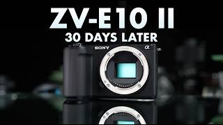 Sony ZVE10 II Review After 30 Days  Is the HYPE Real [upl. by Sethrida]