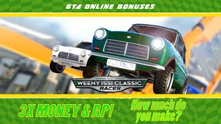 Issi Classic Stunt Races 3x MONEY and RP GTA 5 ONLINE [upl. by Anigue671]