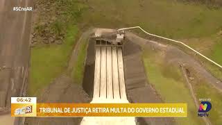 Justiça retira multa do governo do estado pela situação da barragem de Ituporanga [upl. by Gazzo299]