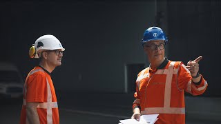 Tunnelrenovatie Roertunnel en Tunnel Swalmen A73  Ballast Nedam [upl. by Ahsercul321]