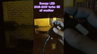 Scoopy LED 20182019 turbo SE all weather 1 November 2024 [upl. by Hartzell70]