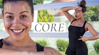 10 MIN Quick Core Cardio Workout  FRESH START [upl. by Osithe]