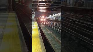 🎄 Metro North Polar EXP train shorts nyc mta holiday epic rare lights hood rain bronx 🎄 [upl. by Clayberg]