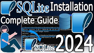 How to install SQLite3 on Windows 1011 2024 Update Create Database Table in SQL  Complete Guide [upl. by Eenad]