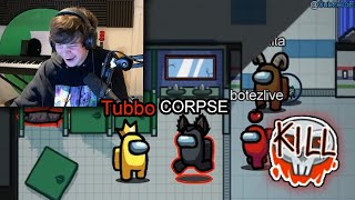 Tubbo Corpse Husband 5up amp JustAMinx Play Among Us With Proximity Chat [upl. by Layla]