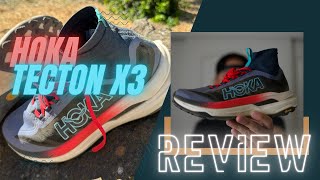 Hoka Tecton X3 Review [upl. by Erv]