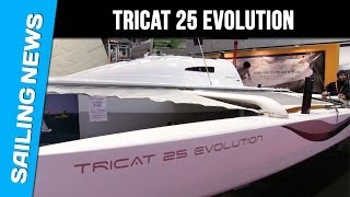 TRICAT 25 Evolution le bateau performant et transportable [upl. by Notsae]