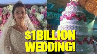 Inside Look at a 1 BILLION Dollar Wedding [upl. by Tri156]