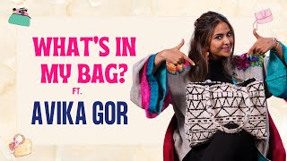 Whats in Avika Gors Bag  Must Have Mosquito Repellant Perfumes  Whats In My Bag  Pinkvilla [upl. by Freiman]