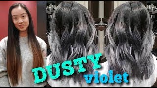 how to do DUSTY VIOLET hair [upl. by Adiehsar574]