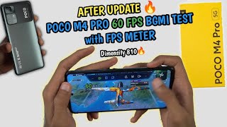 Poco M4 Pro 5g 60 fps after update  Fps meter  Handcam  Best gaming phone under 15k [upl. by Adnoma]