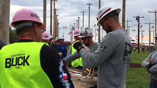 34th Annual Linemans Rodeo  Potelco Team [upl. by Lenard524]