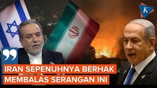 Iran Tegaskan Berhak Balas Serangan Israel Belum Sampaikan Waktunya [upl. by Roxie549]