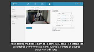 Paramètres daffichage de la caméra sur le NVR caméra à double éclairageFR [upl. by Cohe]