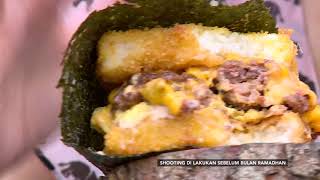 DEMEN MAKAN  Menikmati Burgushi Burger Sushi 27518 Part 3 [upl. by Charmion]