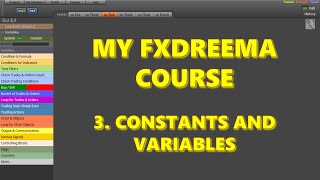 Introductory fxDreema course Video 3 Constants and variables [upl. by Gallager]