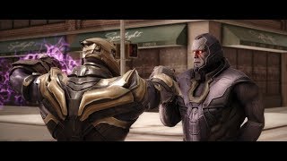 DARKSEID VS THANOS Animated Short Infinity War 3D Animation [upl. by Einnahc268]