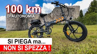 BICI ELETTRICA a BASSO COSTO  PIEGHEVOLE  Engwe P1Ivan Zogia [upl. by Ettennan]