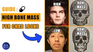 High Vs Low Bone Mass For Chad Looks  blackpill [upl. by Susana]