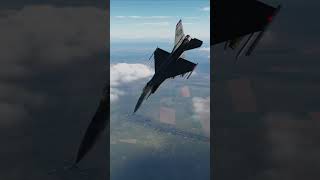 F16 Bird of Prey high G Sonic Boom all guns blazing during a Strafe run in DCS [upl. by Arjan393]