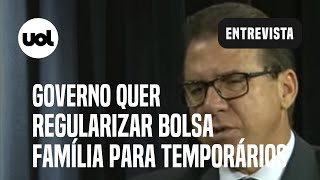 Bolsa Família Marinho diz que governo estuda regularizar trabalho temporário para beneficiários [upl. by Namie866]