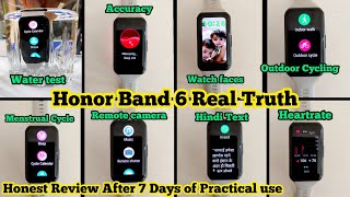 Honor Band 6 Real Truth Detailed Review After 7 Days of Practical use [upl. by As909]