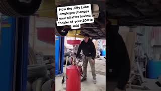 Jiffy lube be like [upl. by Narrad]