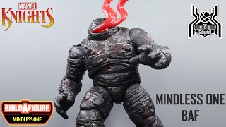 Marvel Legends MINDLESS ONE BAF Dark Dimension Marvel Knights Wave Comic Figure Review [upl. by Everett]