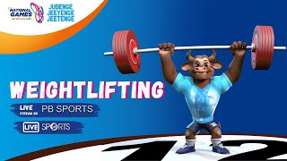 LIVE Weightlifting 🏋️‍♂️ 37th National Games 2023 Goa  DD Sports [upl. by Ennyrb]