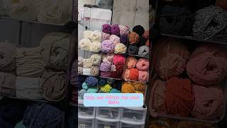 🧶 Organizing my yarn stash after HUGE Facebook Marketplace YARN HAUL [upl. by Atnicaj]