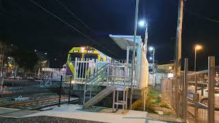 Evening down Bairnsdale loco hauled for the final week departs Dandenong 725pm 9 September 2024 [upl. by Essinger555]