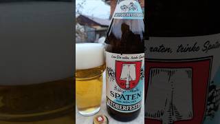 Октоберфест пиво Spaten Oktoberfestbier Шпатен пивнойобзор пиво доброслав13 beerreview [upl. by Ahnavas]