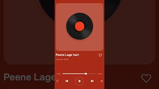 Peene Lage ham youtube funny music memes song trending trendingshorts [upl. by Celka289]