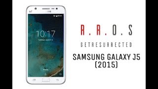 Resurrection ROM Android 712 For Samsung J5 2015 With Adoptable Storage [upl. by Filipe427]