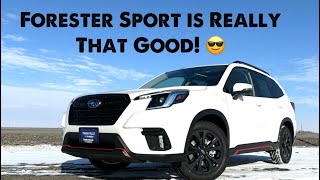 2024 Subaru Forester Sport  Review and 060 [upl. by Anytsirk]