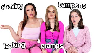 PERIOD amp PUBERTY Chat w Mum amp Daughters  Family Fizz [upl. by Tronna557]