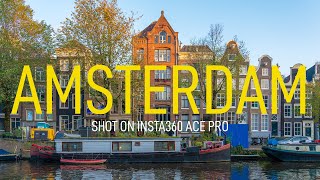 Amsterdam Zaandam Zaanse Schans 4K Netherlands Travel movie  INSTA360 ACE PRO 8K [upl. by Jahn749]